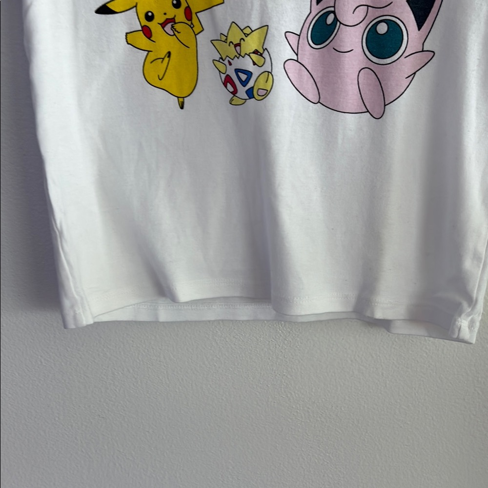 Pokémon White Tee with Bold Logo - Picture 5 of 8